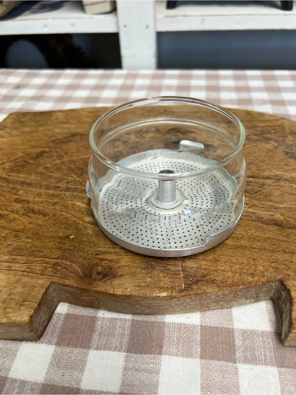 Pyrex flamware parts glass and metal basket coffee pot replacement parts